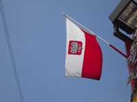 Polnische Flagge