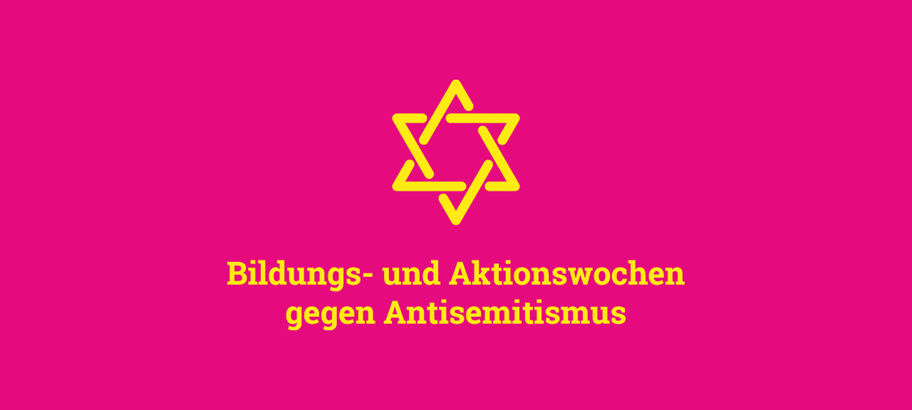 Logo Bildungs- und Aktionswochen gegen Antisemitismus