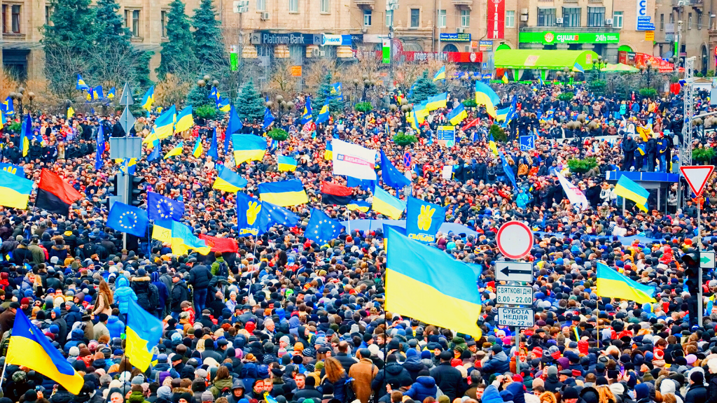 Proteste in Kiew. (c) AdobeStock