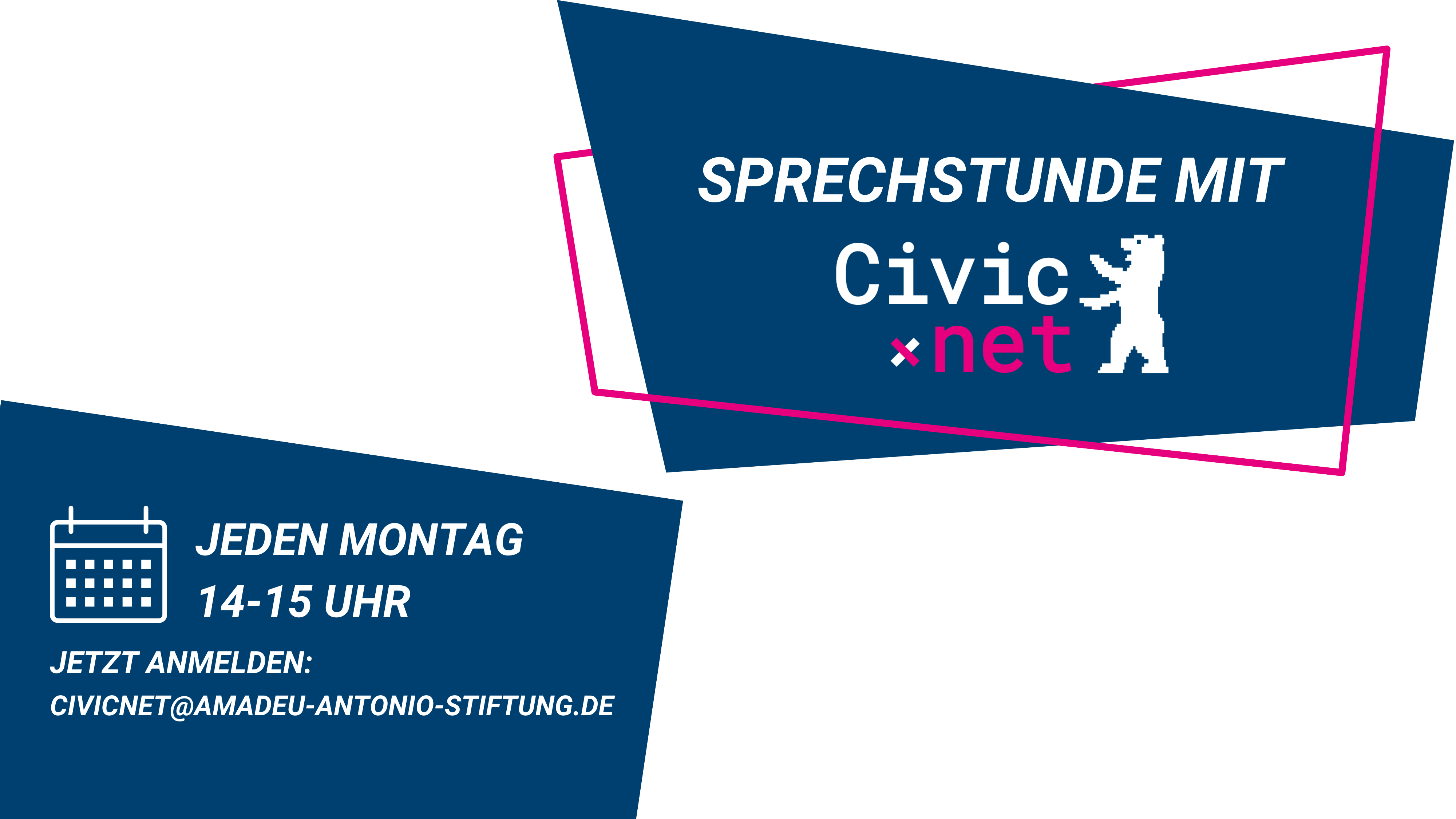 Sprechstunde mit neuem Logo