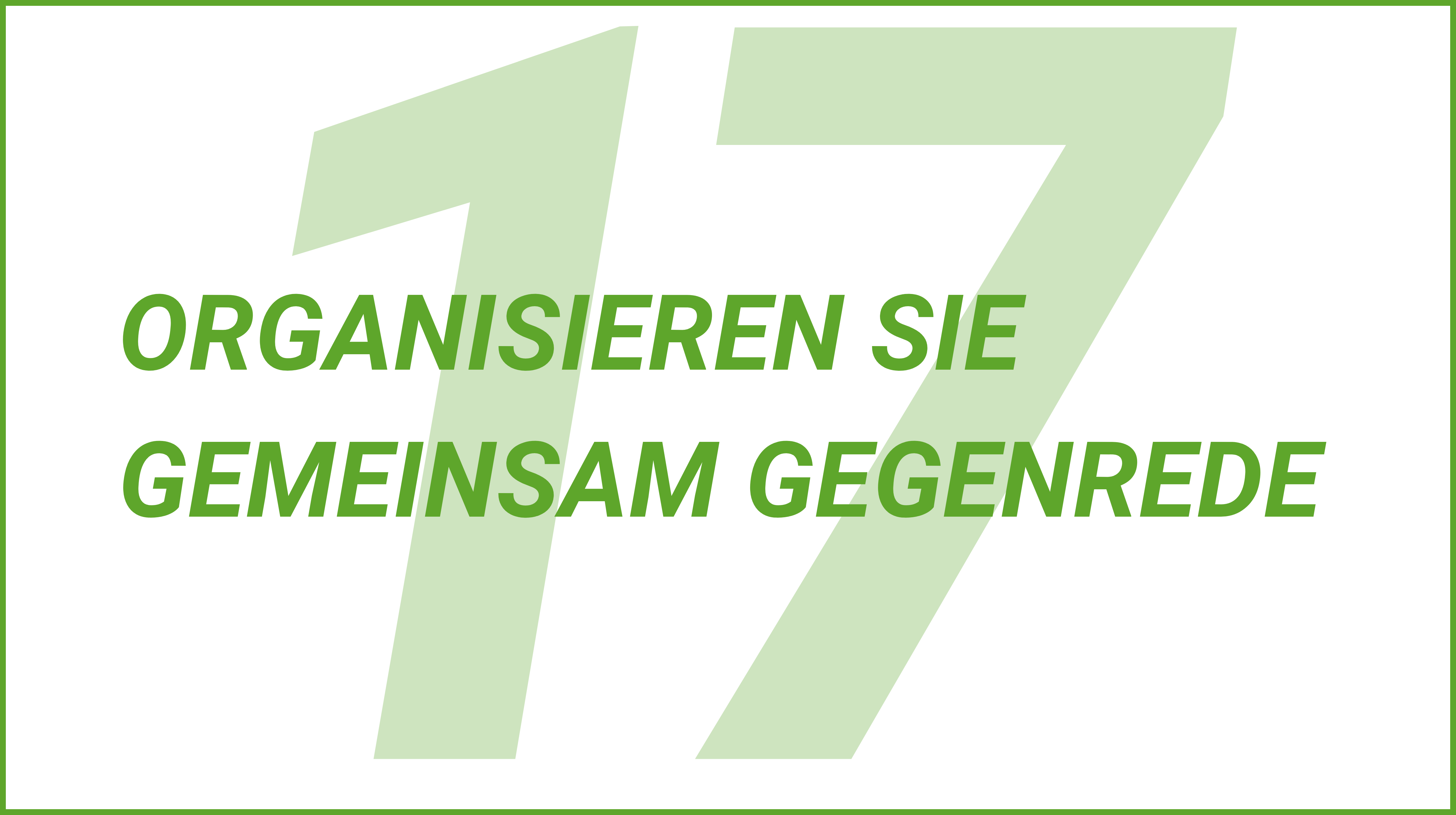 Weiterblättern zu Tipp 17. Organisieren Sie gemeinsam Gegenrede