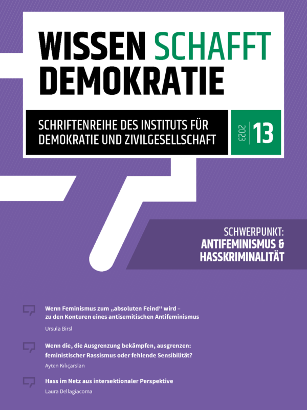 Titel_13_Antifeminismus&Hasskriminalität