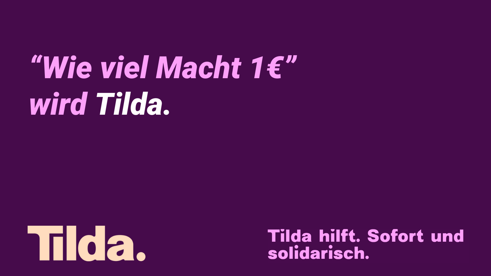 Beitrag Tilda