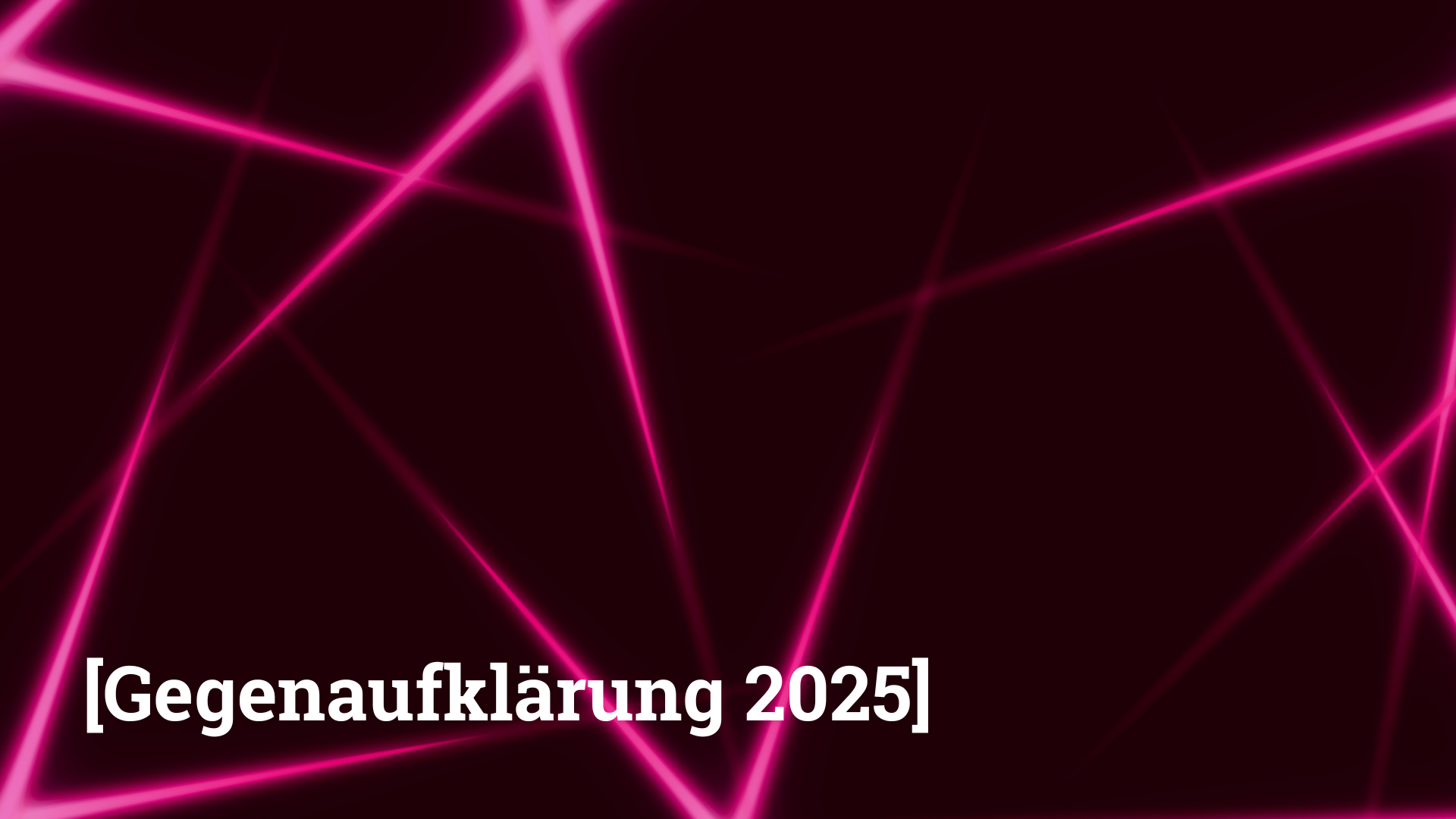 [Reaktionäre Wende 2025](1)