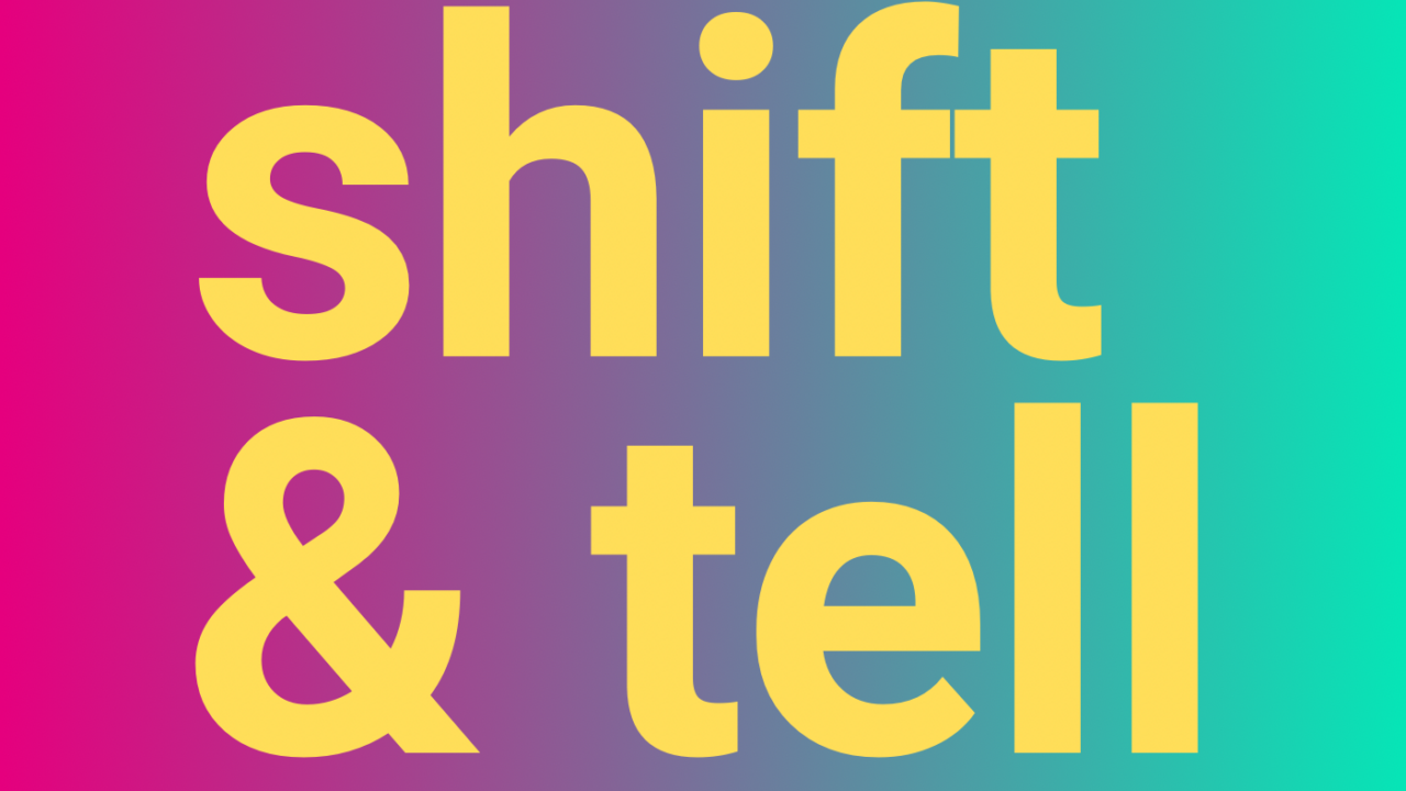 shift & tell Projektlogo