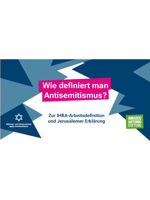 Aktionswochen Antisemitismusdefinitionen 2