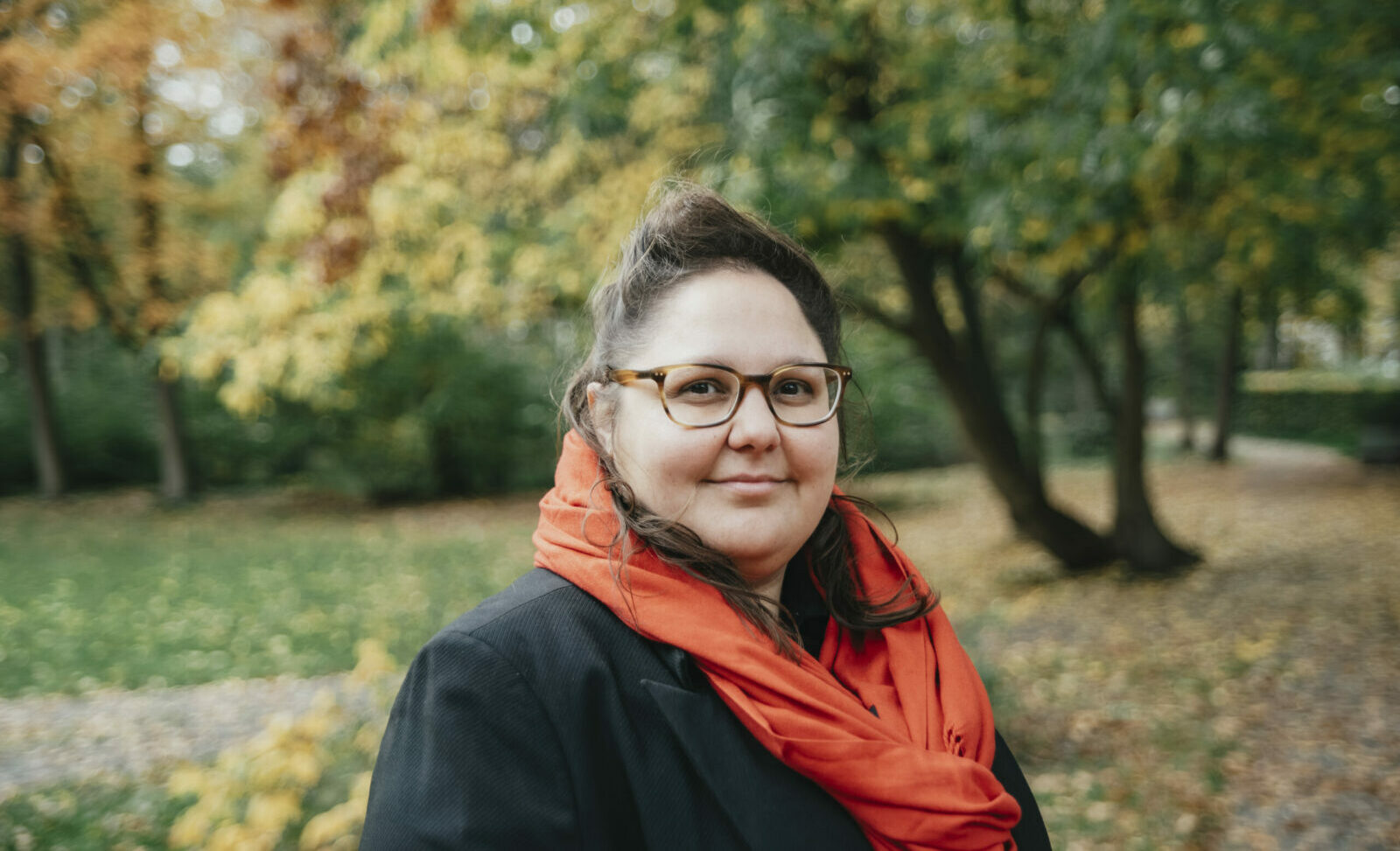 Kelly Laubinger, Geschäftsführerin der Sinti Union Schleswig-Holstein.