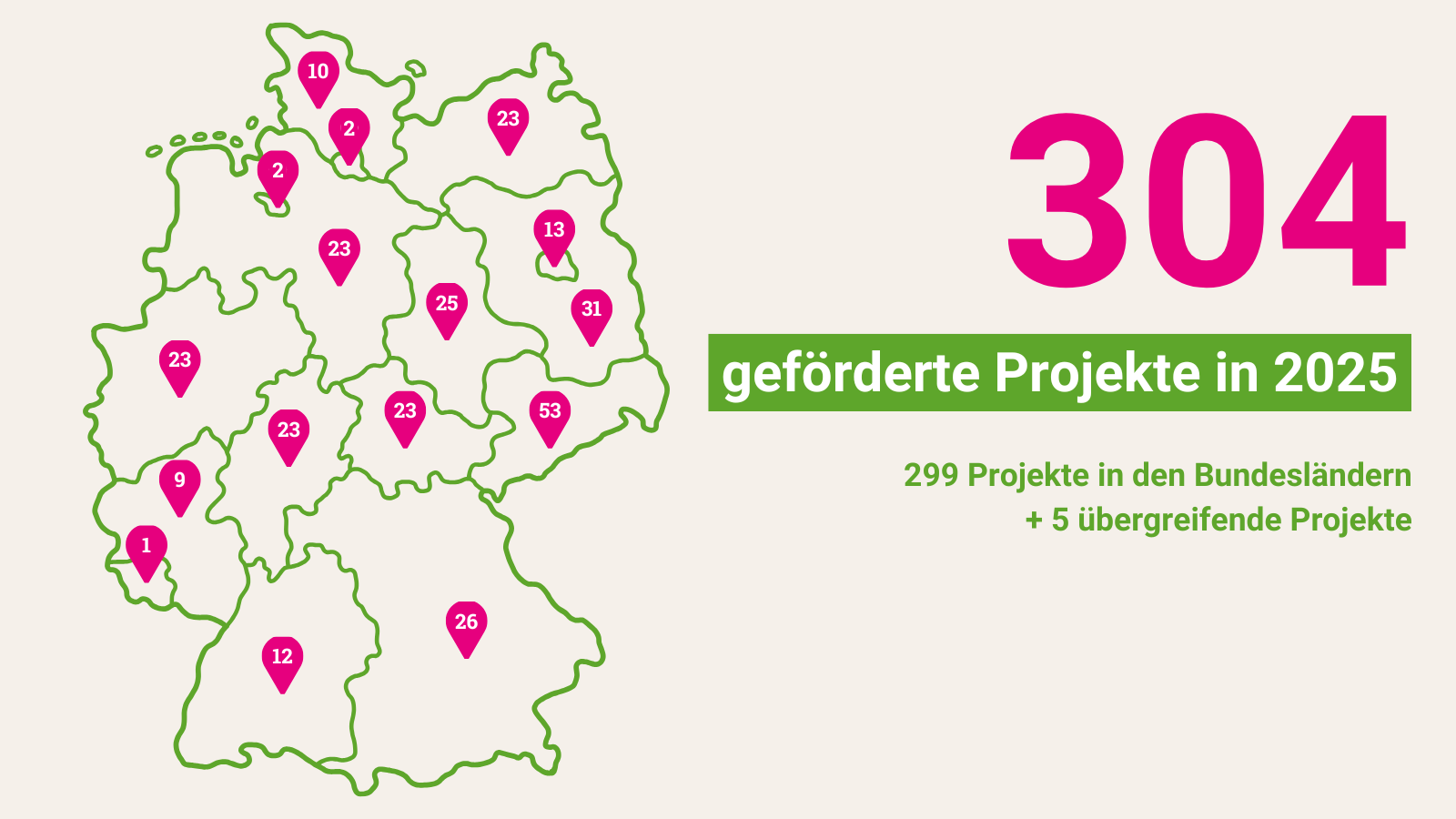 Projektförderung Bilanz 2025 Beitragsbild
