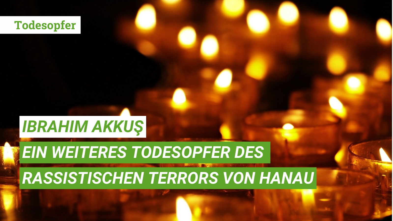 Todesopfer Hanau